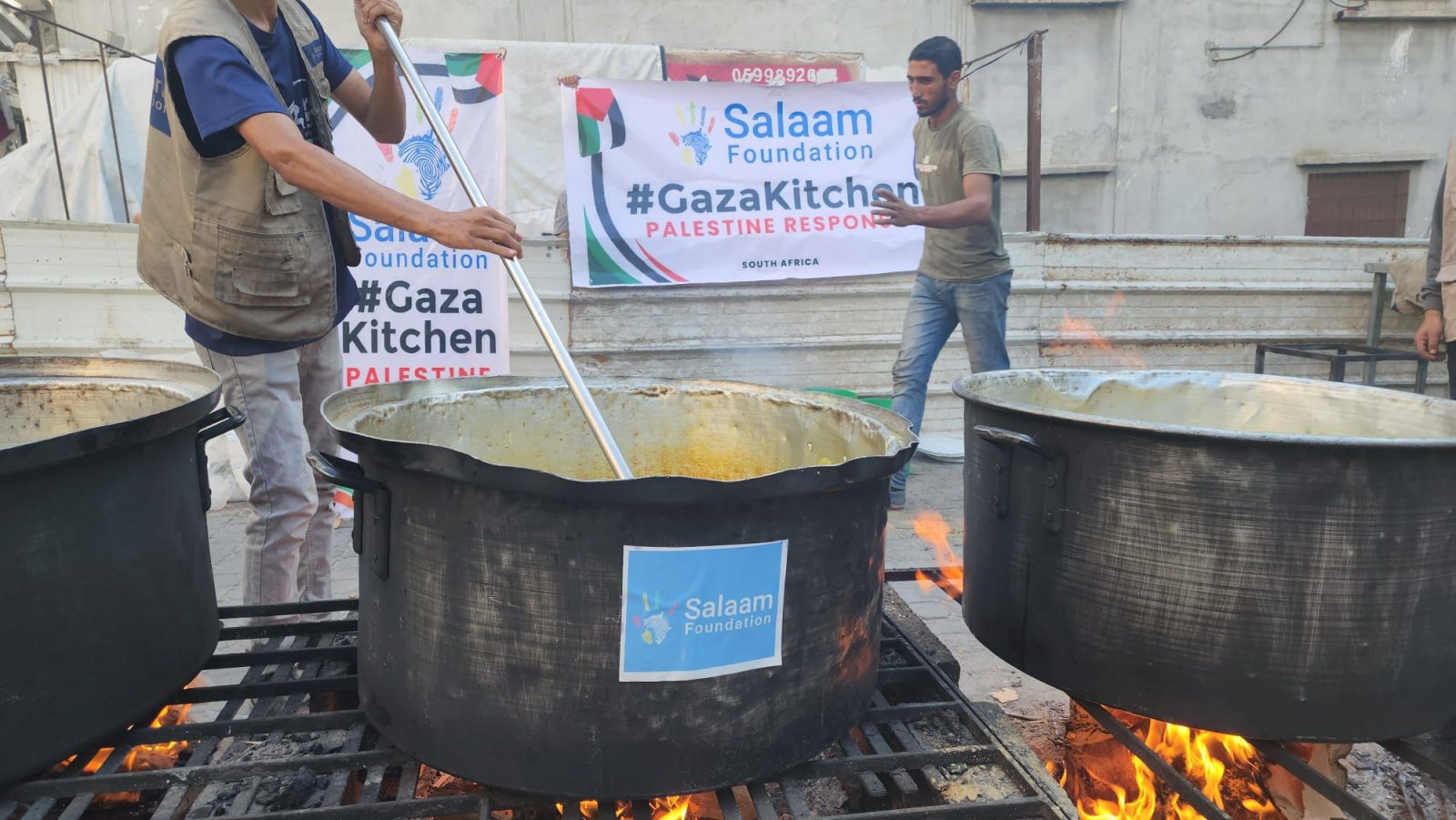 Salaam Foundation’s #GazaKitchen: “We Live, We Resist”