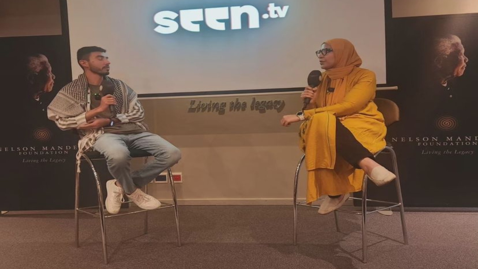 Echoes of Innocence Keynote featuring Qaanitah Hunter in conversation with Ahmed Ghunaim